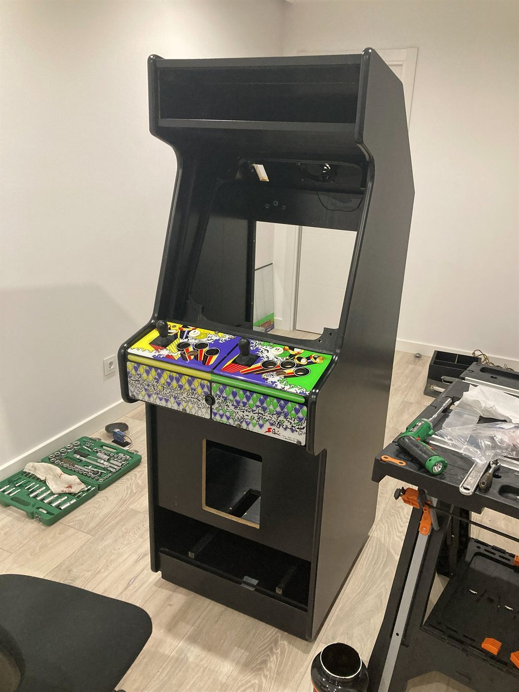 Máquina arcade de 1992 restaurada